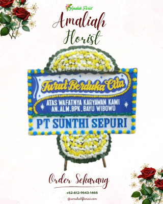 Papan Bunga Duka di Kajai
