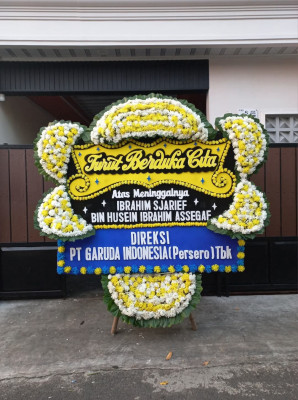 Papan Bunga Duka di Kajai