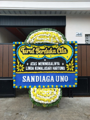 Papan Bunga Duka di Kajai